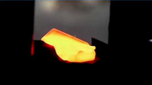 華隆伺服壓力機(jī)鍛造鈦合金葉片 華隆伺服壓力機(jī)鍛造鈦合金葉片